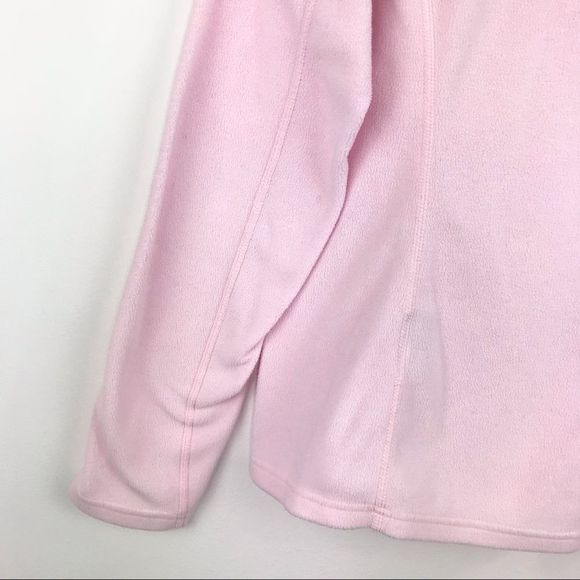 SOLD The North Face Pink Polartec 1/4 Zip Fleece - Picture 6 of 14